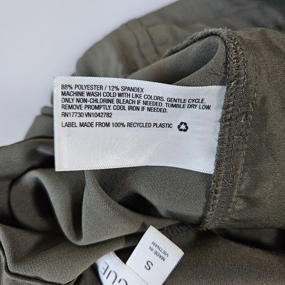 Prologue Dressy Olive-Sage Green Joggers - Sz S - Picture 6 of 6